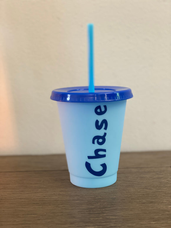 16 oz color changing cup